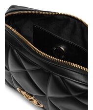 LOVE MOSCHINO QUILTED Pochette trapuntata Nero - Borse Donna - 4