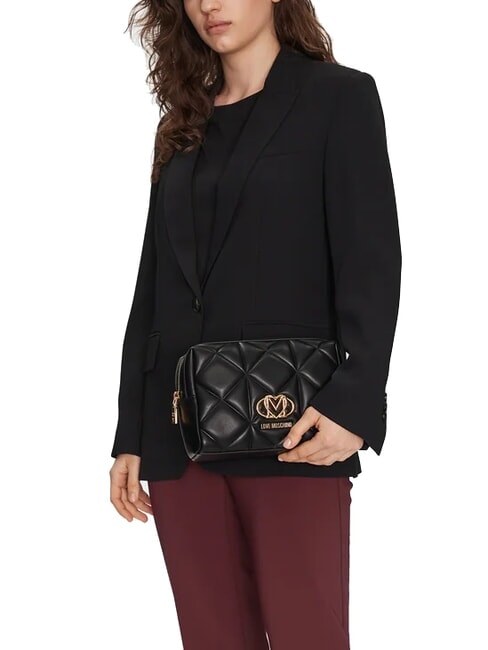 QUILTED Pochette trapuntata Nero - Borse Donna