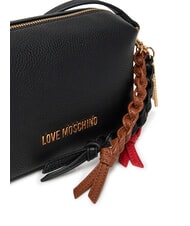 LOVE MOSCHINO LEGACY Borsa camera case con charms Nero - Borse Donna - 5