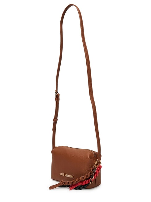 LEGACY Borsa camera case con charms cammello2 - Borse Donna