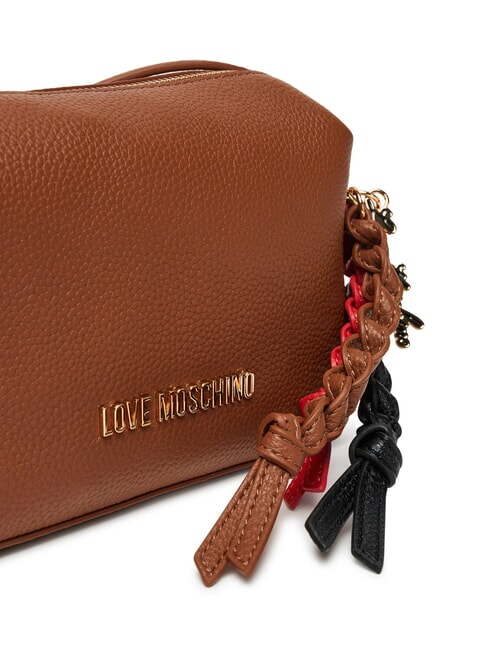 LEGACY Borsa camera case con charms cammello2 - Borse Donna