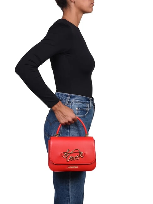 TIMELESS Borsa a cartelletta con tracolla ROSSO - Borse Donna