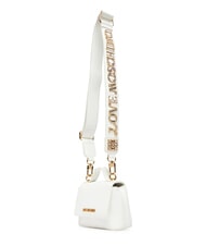 LOVE MOSCHINO SPARKLE Borsa mini con applicazioni gioiello bianco - Borse Donna - 3