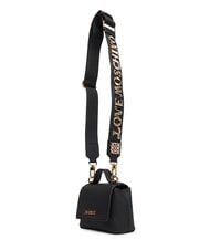LOVE MOSCHINO SPARKLE Borsa mini con applicazioni gioiello Nero - Borse Donna - 3