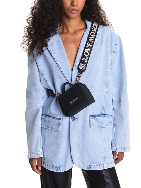 SPARKLE Borsa mini con applicazioni gioiello Nero - Borse Donna