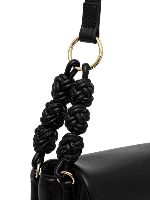 SMART DAILY Borsa a spalla con intreccio Nero - Borse Donna