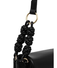 LOVE MOSCHINO SMART DAILY Borsa a spalla con intreccio Nero - Borse Donna - 3