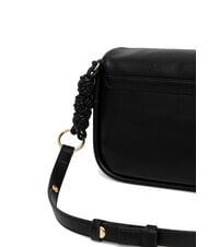 LOVE MOSCHINO SMART DAILY Borsa a spalla con intreccio Nero - Borse Donna - 4