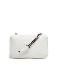 LOVE MOSCHINO LETTERING BICOLOR Borsa a tracolla bianco - Borse Donna - 2