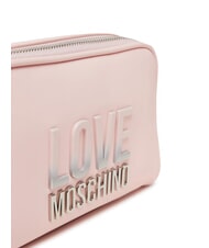 LOVE MOSCHINO BIG LETTERING Mini Bag a tracolla cipria - Borse Donna - 4