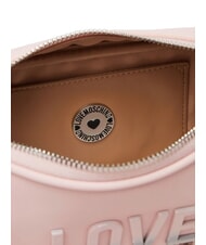 LOVE MOSCHINO BIG LETTERING Mini Bag a tracolla cipria - Borse Donna - 5
