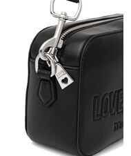 LOVE MOSCHINO MADE WITH LOVE Mini Bag a tracolla Nero/nero - Borse Donna - 4