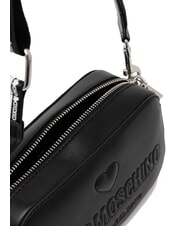 LOVE MOSCHINO MADE WITH LOVE Mini Bag a tracolla Nero/nero - Borse Donna - 5