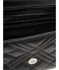 LOVE MOSCHINO QUILTED S Mini Bag a tracolla Nero/nero - Borse Donna - 5