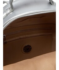 LOVE MOSCHINO QUILTED Zainetto trapuntato silver - Borse Donna - 5