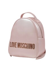 LOVE MOSCHINO LOGO LETTERING Zainetto powder - Borse Donna - 2
