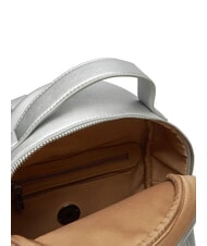 LOVE MOSCHINO LOGO LETTERING Zainetto silver - Borse Donna - 4