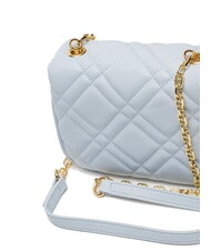 LOVE MOSCHINO SWEET STUDS Borsa mini a tracolla con borchiette Azzurro chiaro - Borse Donna - 3