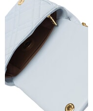 LOVE MOSCHINO SWEET STUDS Borsa mini a tracolla con borchiette Azzurro chiaro - Borse Donna - 5