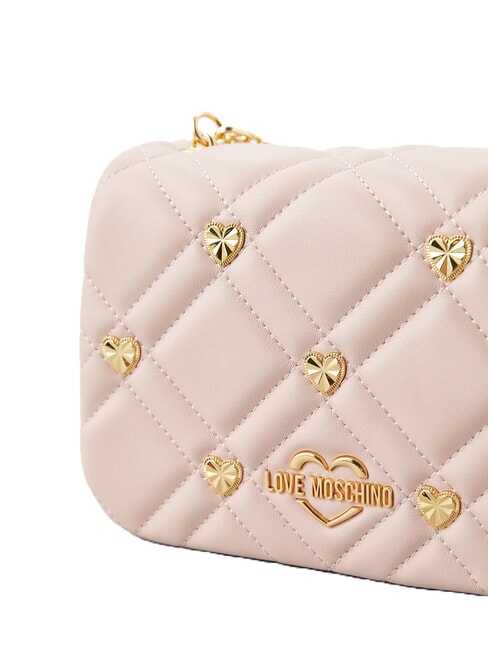 SWEET STUDS Borsa mini a tracolla con borchiette cipria - Borse Donna