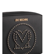 LOVE MOSCHINO LITTLE STUDS Borsa camera case con borchiette Nero - Borse Donna - 3