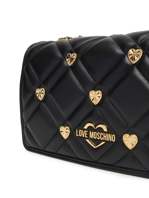 SWEET STUDS Borsa a spalla con catena Nero - Borse Donna