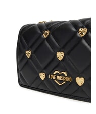 LOVE MOSCHINO SWEET STUDS Borsa a spalla con catena Nero - Borse Donna - 4