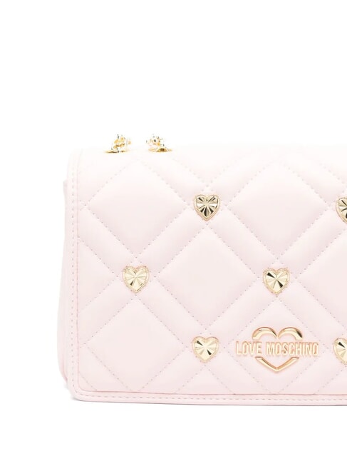 SWEET STUDS Borsa a spalla con catena cipria - Borse Donna