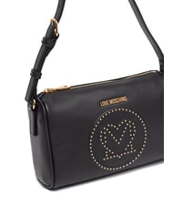 LOVE MOSCHINO LITTLE STUDS Borsa a spalla con borchiette Nero - Borse Donna - 3