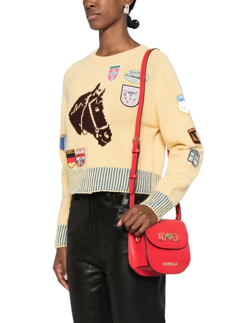 LOVE CHAIN Borsa mini a tracolla rosso - Borse Donna