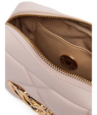 LOVE MOSCHINO GEOMETRIC QUILTED Mini Bag a tracolla cipria - Borse Donna - 4