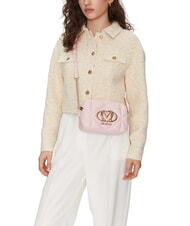 LOVE MOSCHINO GEOMETRIC QUILTED Mini Bag a tracolla cipria - Borse Donna - 5