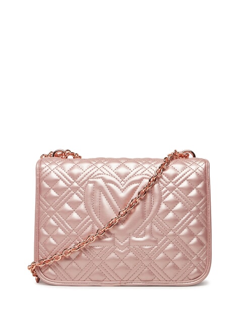 BOLD LOVE Borsa a spalla con manici catena powder - Borse Donna