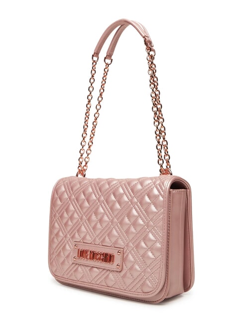 BOLD LOVE Borsa a spalla con manici catena powder - Borse Donna