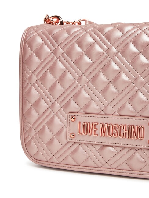 BOLD LOVE Borsa a spalla con manici catena powder - Borse Donna