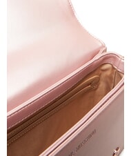 LOVE MOSCHINO BOLD LOVE Borsa a spalla con manici catena powder - Borse Donna - 5