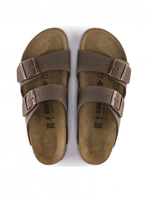 ARIZONA BIRKO-FLOR NUBUK Sandalo ciabatta mocca - Scarpe Unisex