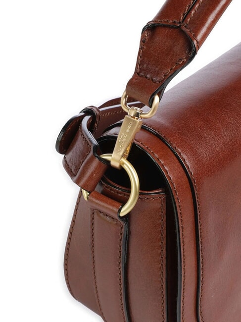 ILARIA Borsa a tracolla in pelle MARRONE - Borse Donna