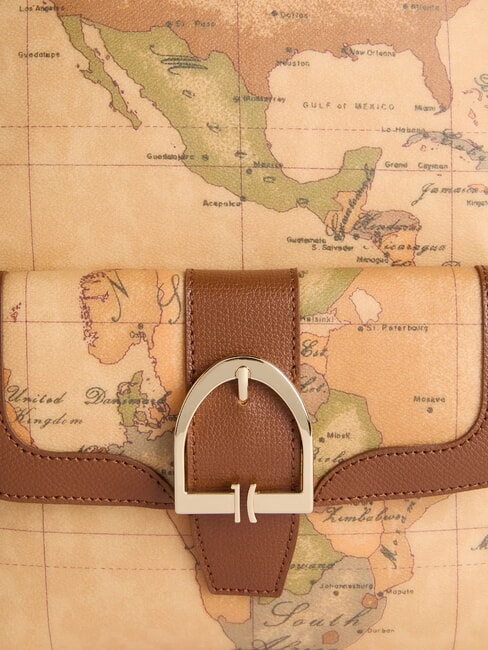 VALLEY GEO Borsa a spalla con tracolla castagna - Borse Donna