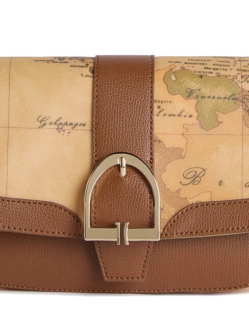 VALLEY GEO Borsa a spalla con tracolla castagna - Borse Donna