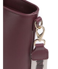 MARIO VALENTINO ZERO RE Borsa shopping con tracolla logata prugna - Borse Donna - 3