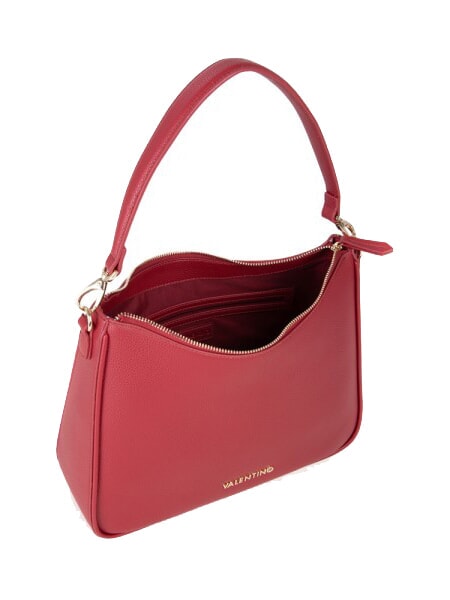 NEVER Borsa a spalla con tracolla rosso scuro - Borse Donna