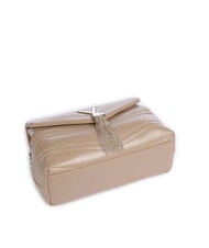 MARIO VALENTINO PRIVILEGE Borsa piccola trapuntata a spalla beige - Borse Donna - 5