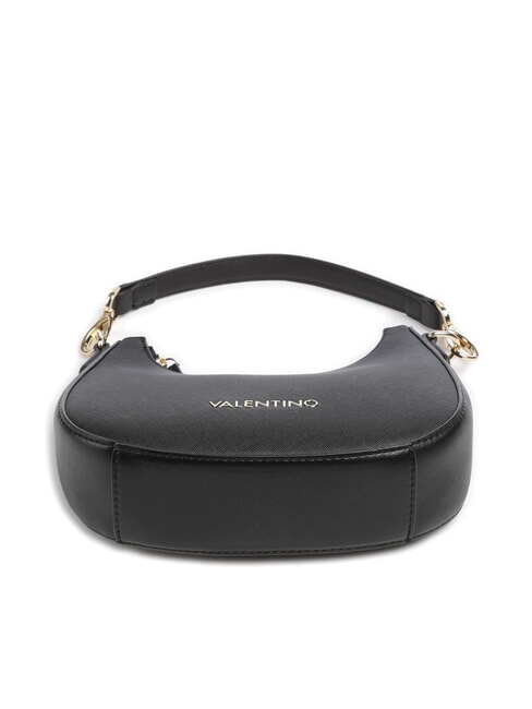 ZERO RE Borsa a spalla con tracolla logata nero - Borse Donna