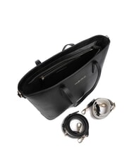 MARIO VALENTINO ZERO RE Borsa shopping con tracolla logata nero - Borse Donna - 4