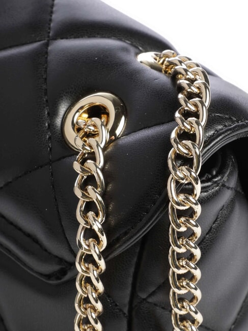 OCARINA Borsa a spalla trapuntata nero - Borse Donna