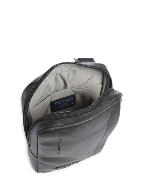 W137 Borsello in pelle Nero - Tracolle Uomo