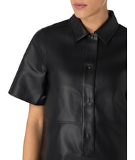 CALVIN KLEIN CK JEANS Vestito camica corto con bottoncini ck black - Vestiti Donna - 3