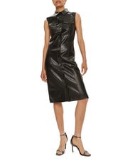 CALVIN KLEIN CK JEANS Vestito giromanica al ginocchio ck black - Vestiti Donna - 3