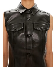 CALVIN KLEIN CK JEANS Vestito giromanica al ginocchio ck black - Vestiti Donna - 5